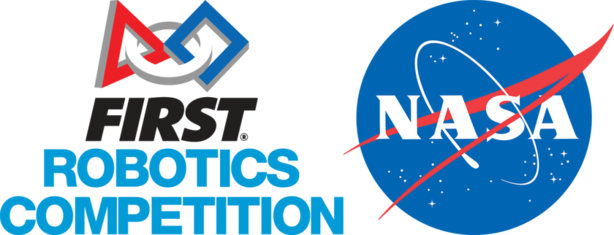 First Robotics Competition Logo and NASA Logo